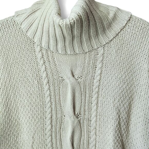 Express cable knit sweater M cotton blend fall cozy winter comfy - Picture 2 of 8